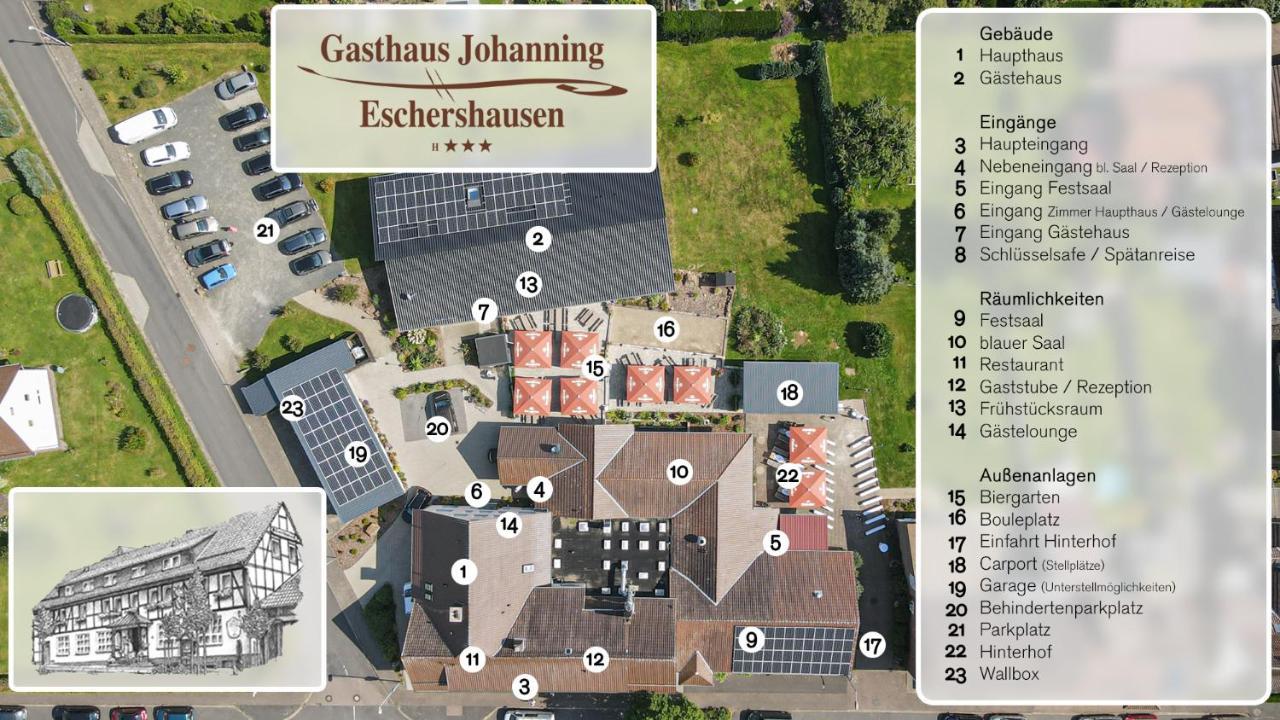 Gasthaus Johanning Ek ウスラー エクステリア 写真